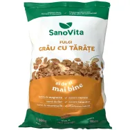 Fulgi grau cu tarate 500g - SANOVITA
