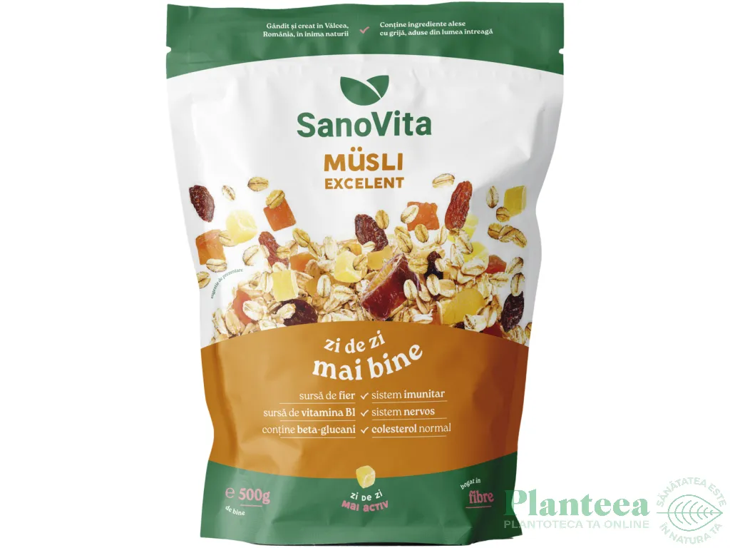 Musli excelent 500g - SANOVITA