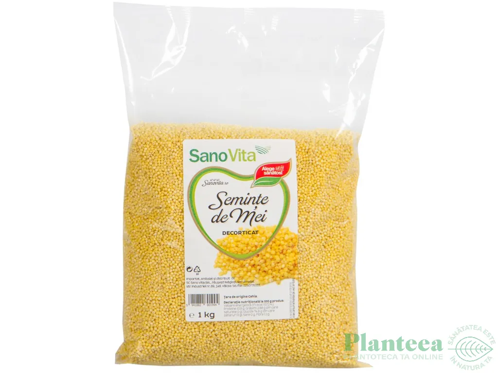 Mei decorticat boabe 1kg - SANOVITA