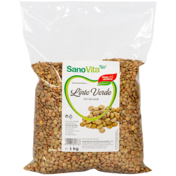 Linte verde boabe 1kg - SANOVITA