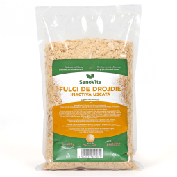 Fulgi drojdie inactiva uscata 500g - SANOVITA