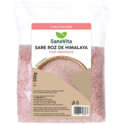 Sare roz fina Himalaya neiodata 500g - SANOVITA