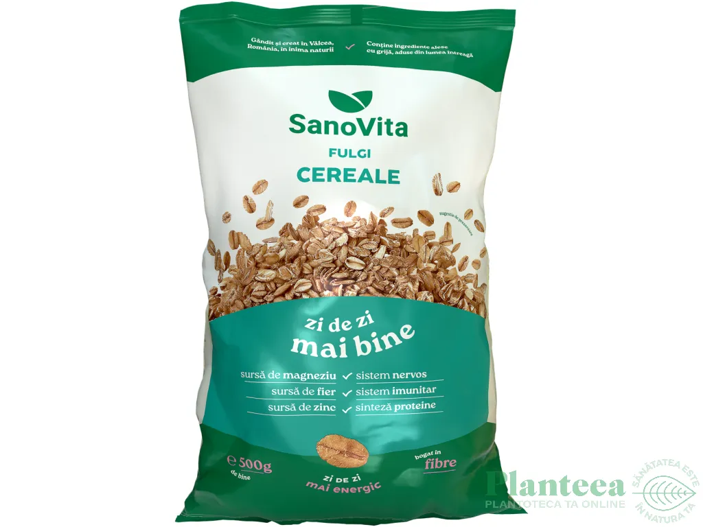 Fulgi cereale integrale 500g - SANOVITA