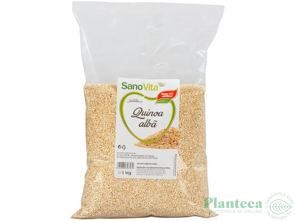 Quinoa alba boabe 1kg - SANOVITA
