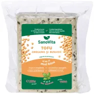 Tofu plus busuioc oregano 200g - SANOVITA