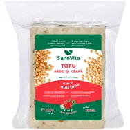 Tofu plus ardei ceapa 200g - SANOVITA