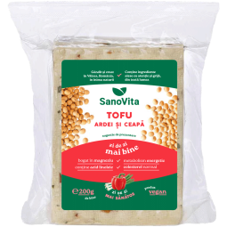 Tofu plus ardei ceapa 200g - SANOVITA