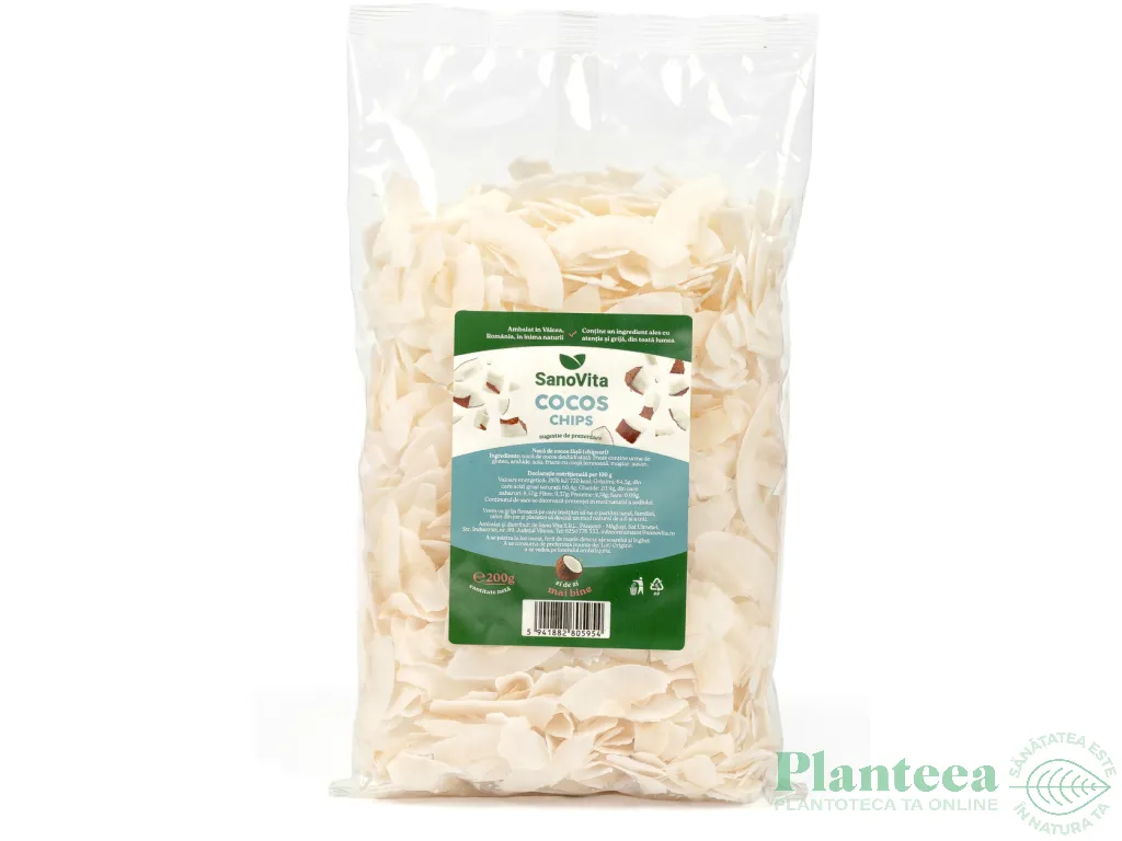 Cocos chips 200g - SANOVITA