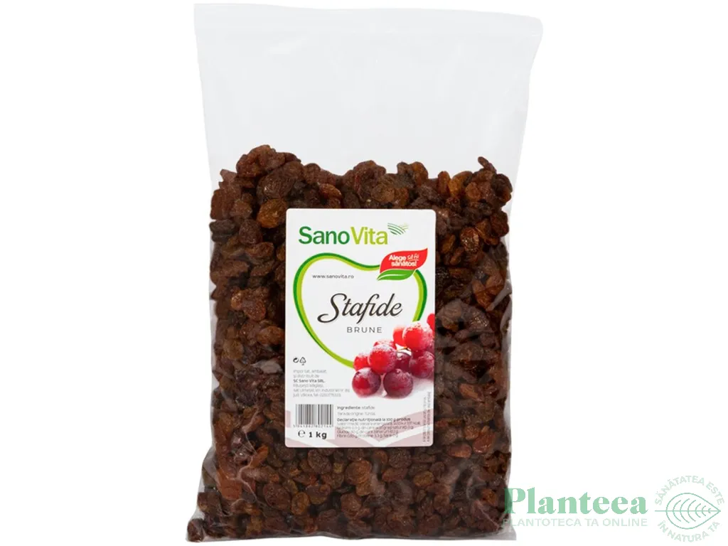 Stafide brune 1kg - SANOVITA