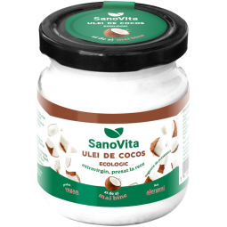 Ulei cocos extravirgin eco 200ml - SANOVITA