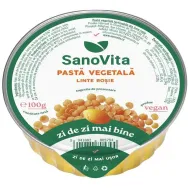Pate vegetal linte rosie clasic 100g - SANOVITA