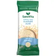 Rondele expandate orez glazura alba 66g - SANOVITA