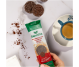 Minirondele expandate orez glazura cacao fara zahar 24g - SANOVITA