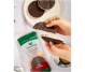 Rondele expandate orez glazura cacao fara zahar 66g - SANOVITA