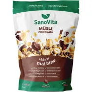 Musli ovaz ciocolata 400g - SANOVITA