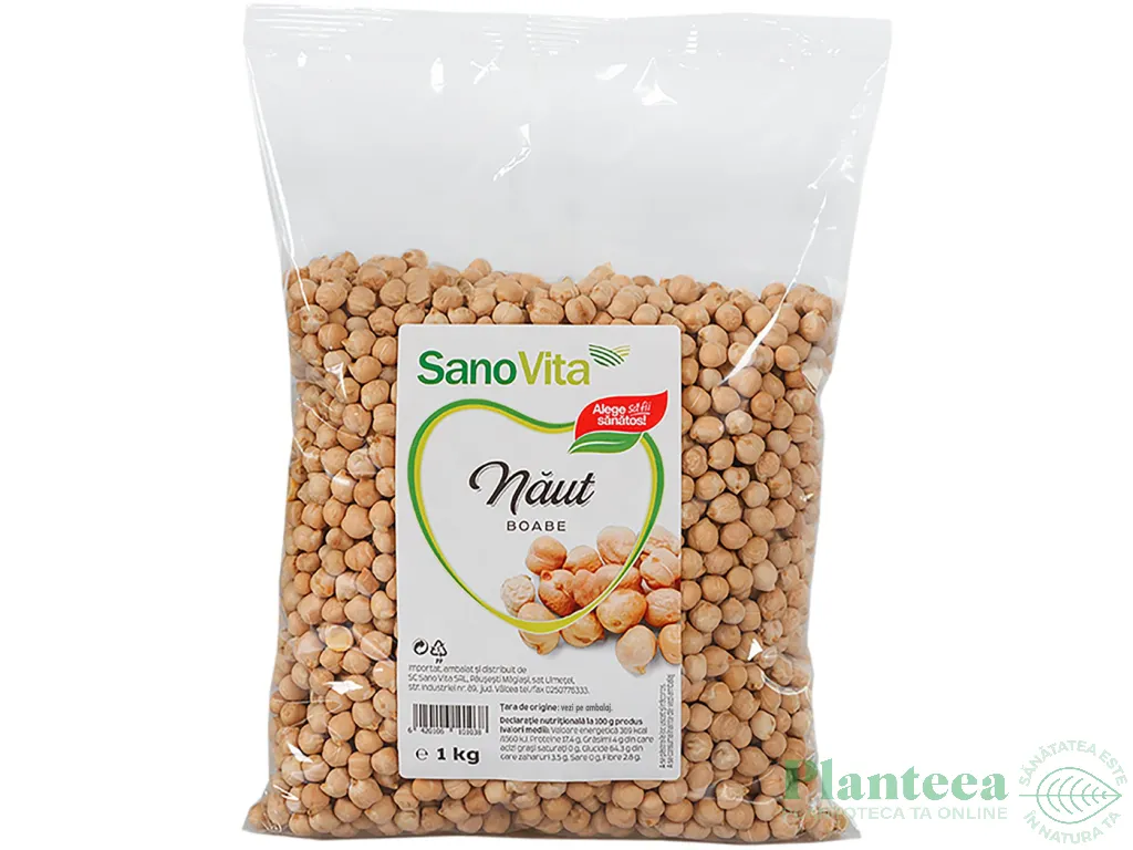 Naut boabe 1kg - SANOVITA