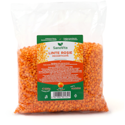 Linte rosie boabe 500g - SANOVITA