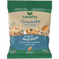 Granola ovaz nuci seminte low sugar 40g - SANOVITA