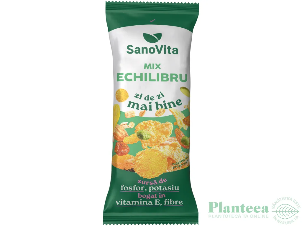 Mix Echilibru fructe nuci seminte leguminoase 50g - SANOVITA