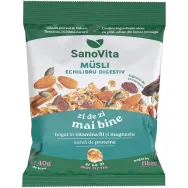 Musli echilibru digestiv 40g - SANOVITA