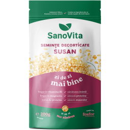 Seminte susan decorticat 200g - SANOVITA