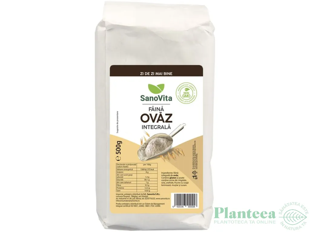 Faina ovaz integral 500g - SANOVITA