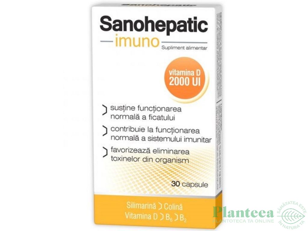 Sanohepatic imuno 30cps - NATUR PRODUKT