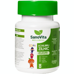 Jeleuri Echilibru Zilnic multivitamine copii fara zahar Wellness 30b - SANOVITA