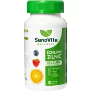 Jeleuri Echilibru Zilnic multivitamine adulti fara zahar Wellness 60b - SANOVITA