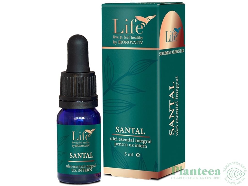 Ulei esential integral santal 5ml - LIFE