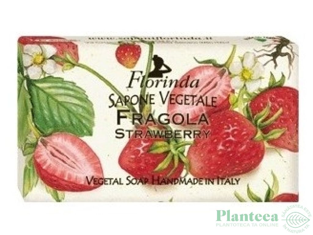 Sapun vegetal Fragola 100g - FLORINDA