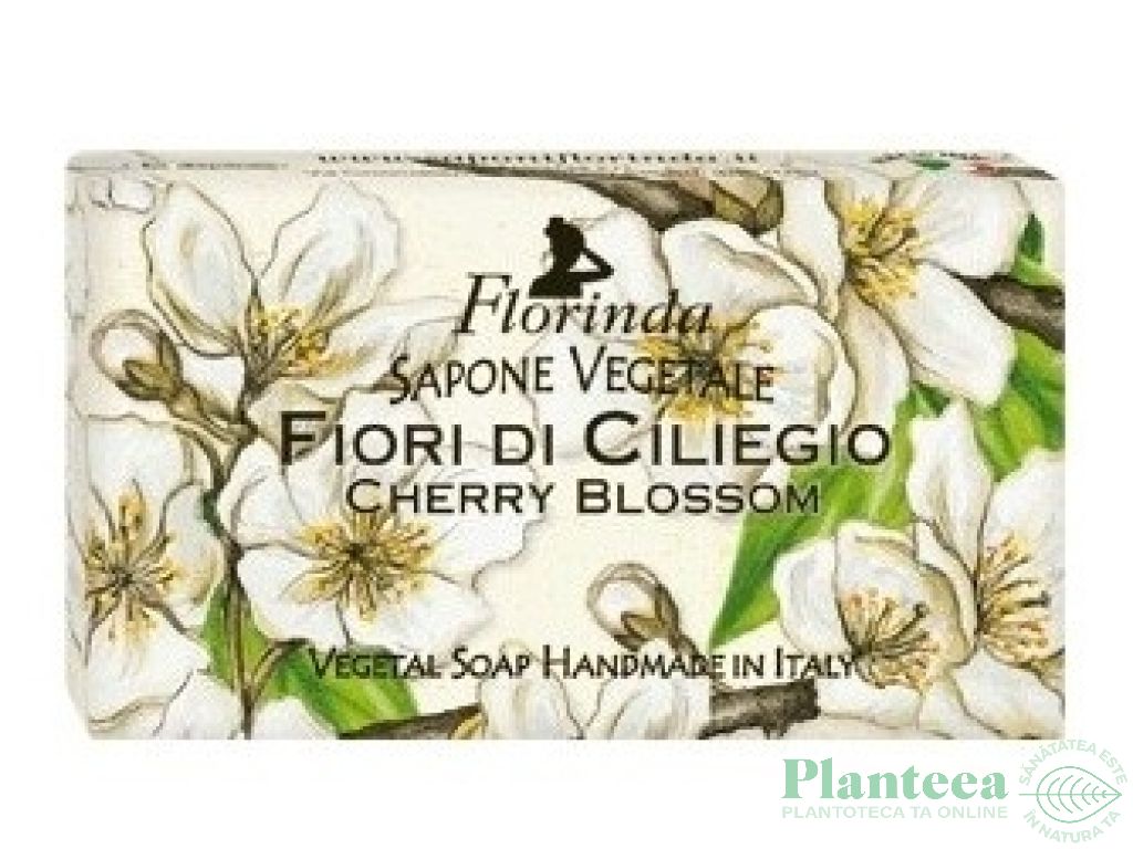 Sapun vegetal Fiori di ciliegio 100g - FLORINDA
