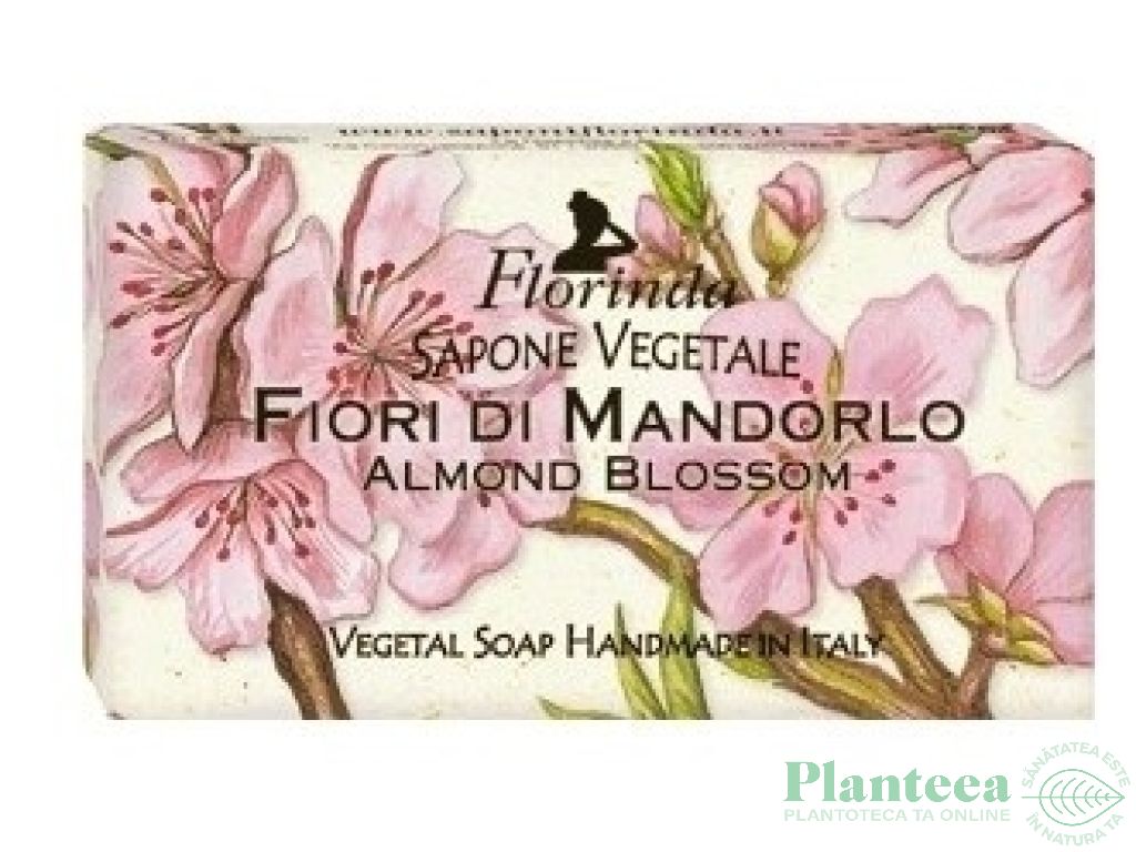 Sapun vegetal Fiori di mandorlo 100g - FLORINDA