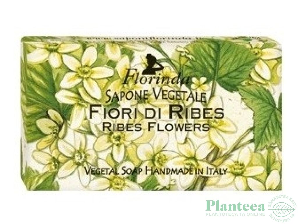 Sapun vegetal Fiori di ribes 100g - FLORINDA