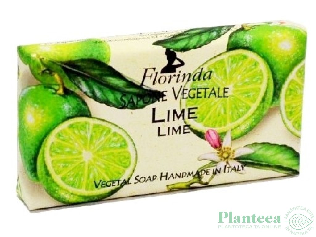 Sapun vegetal Lime 100g - FLORINDA