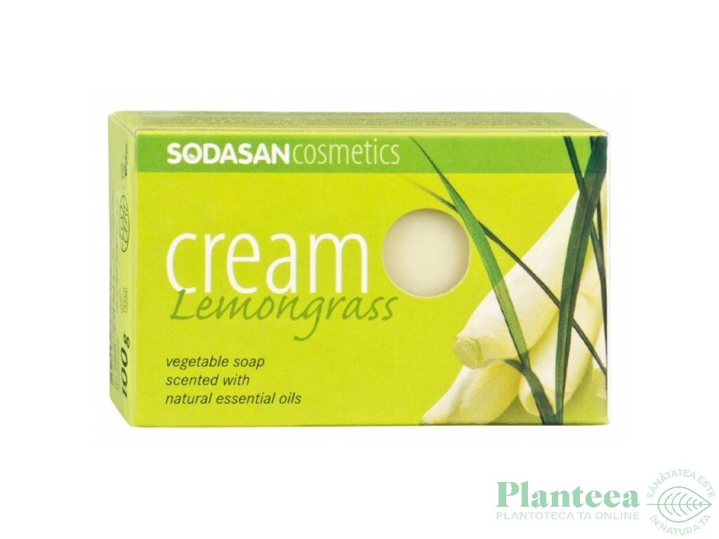 Sapun cremos lemongrass 100g - SODASAN