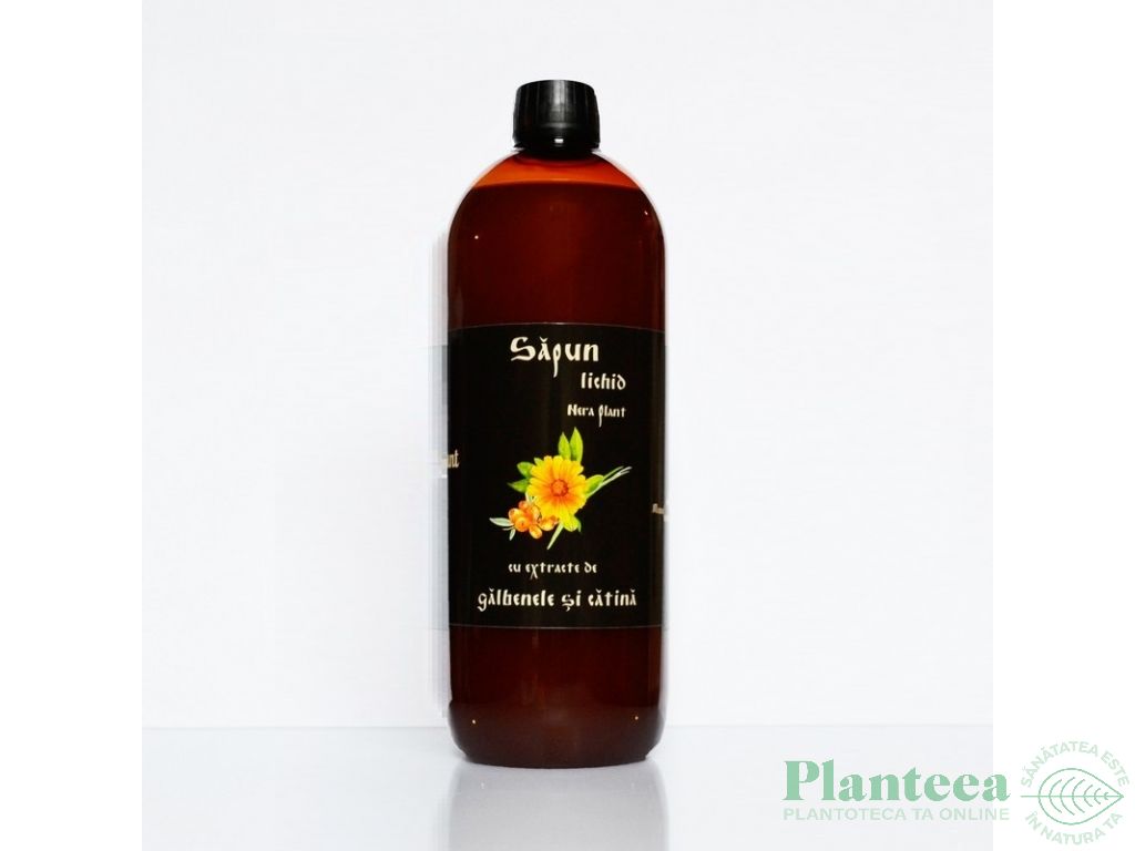 Sapun lichid galbenele catina 1L - NERA PLANT