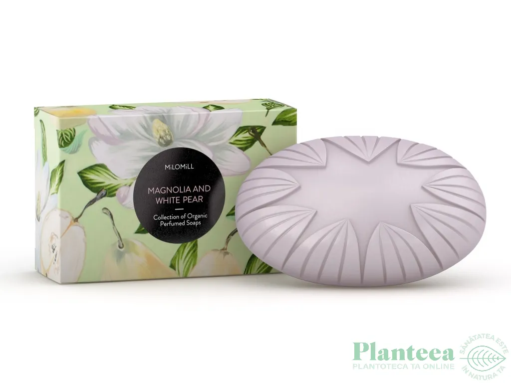 Sapun Magnolia and White Pear 100g - MILOMILL
