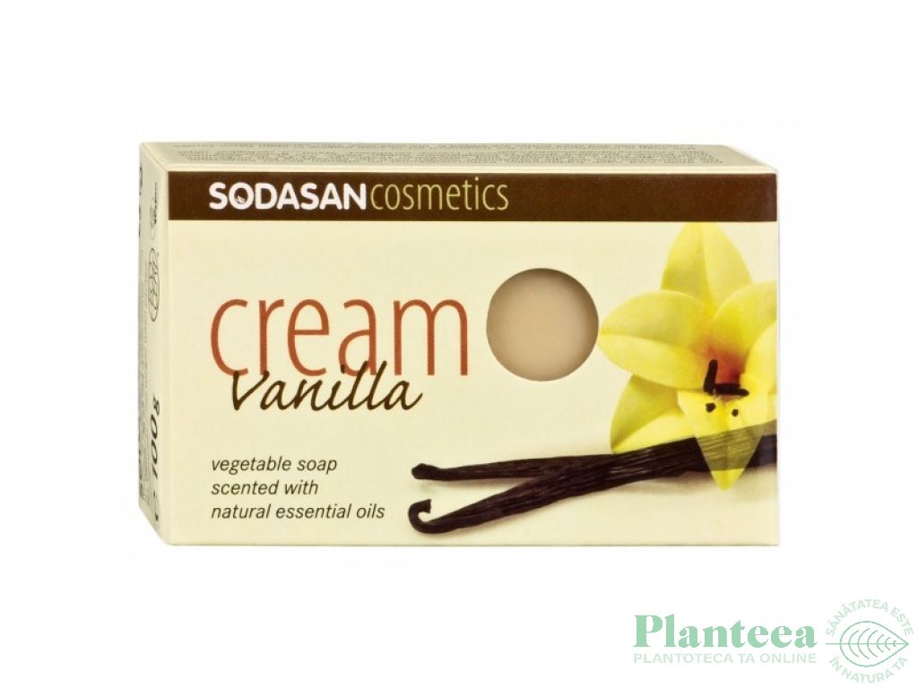 Sapun cremos vanilie 100g - SODASAN