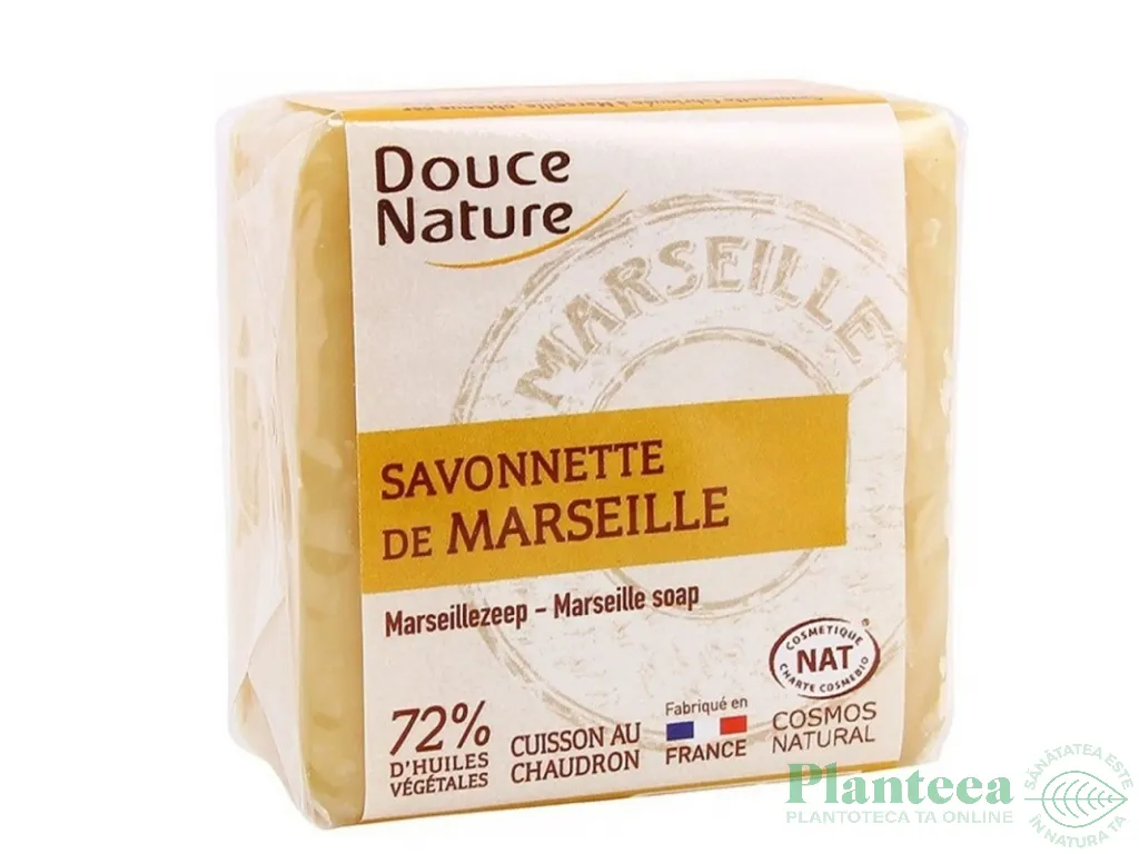 Sapun alb Marsilia 100g - DOUCE NATURE