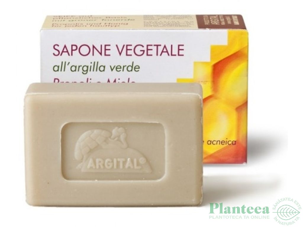 Sapun antiacnee argila verde 100g - ARGITAL