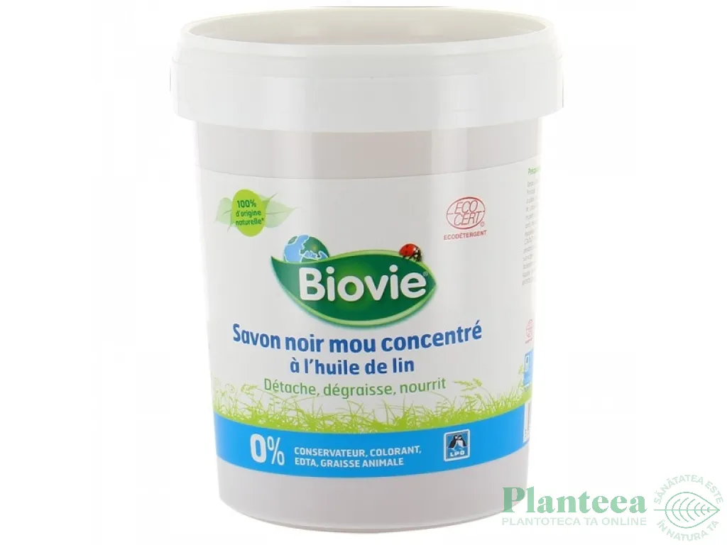 Sapun negru moale concentrat 1kg - BIOVIE