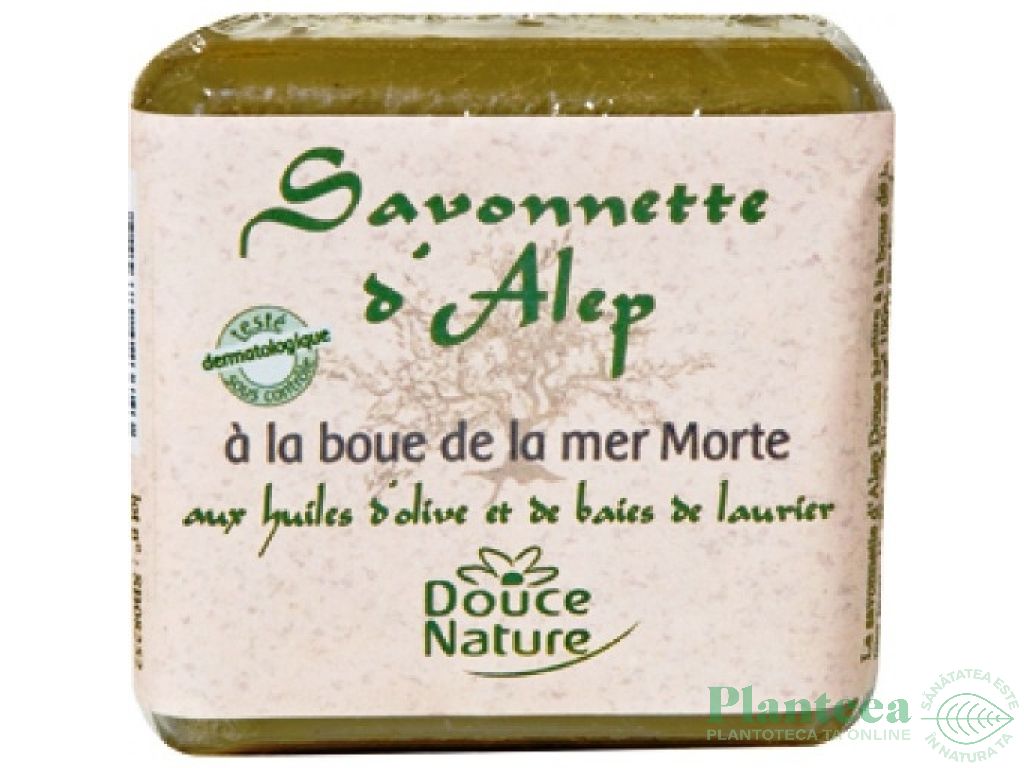 Sapun alep namol marea moarta 100g - DOUCE NATURE