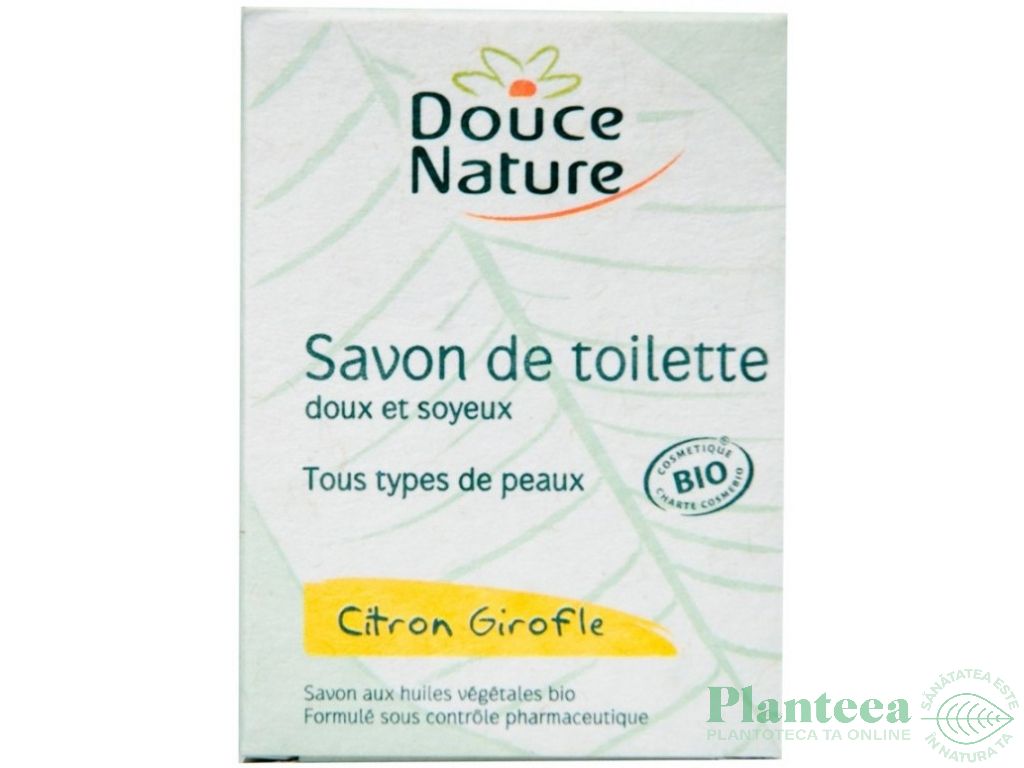 Sapun toaleta lamaie cuisoare 100g - DOUCE NATURE