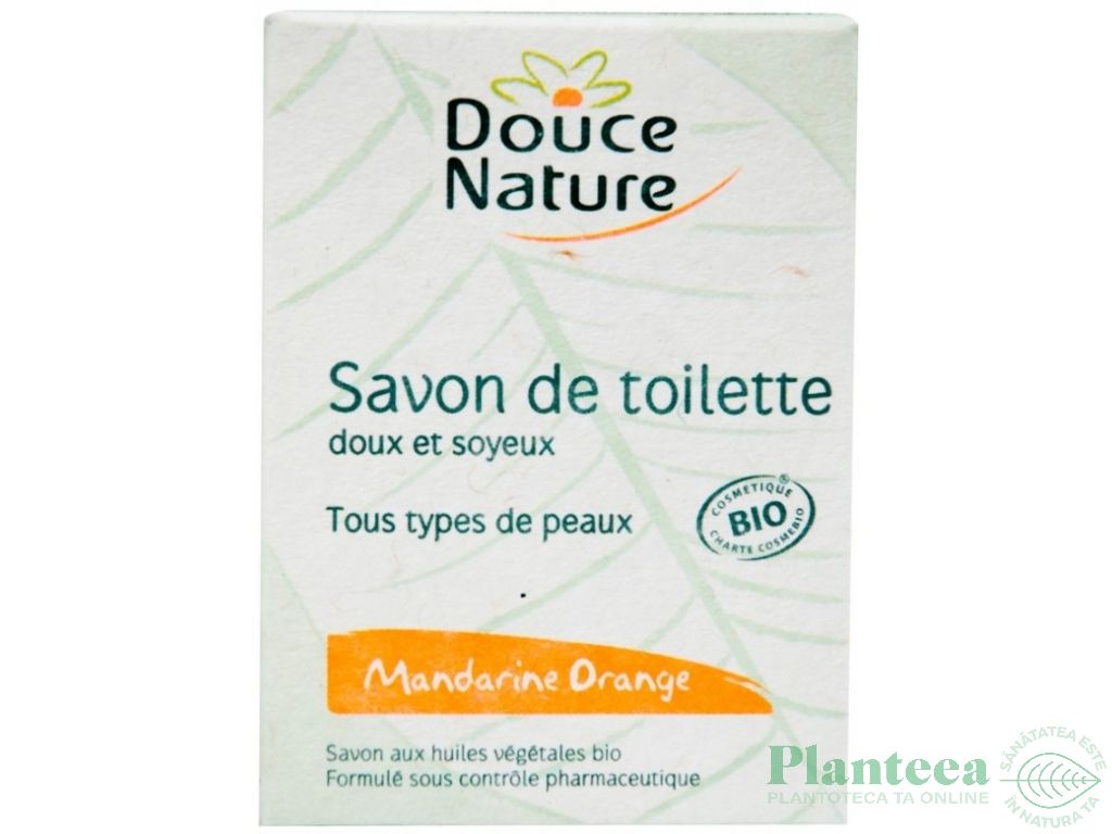 Sapun toaleta mandarine portocale 100g - DOUCE NATURE