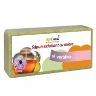 Sapun exfoliant miere verbina 150g - APILAND