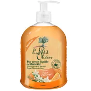 Sapun lichid maini Marsilia flori portocal 300ml - LE PETIT OLIVIER