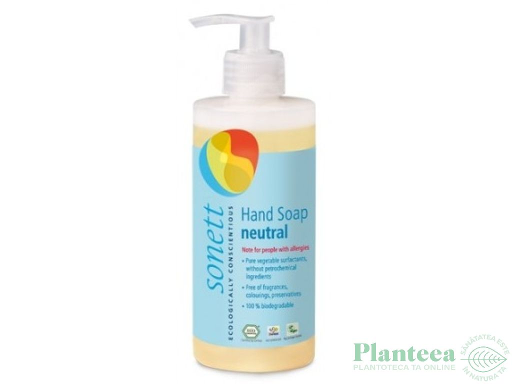 Sapun lichid maini fata corp sensitive 300ml - SONETT