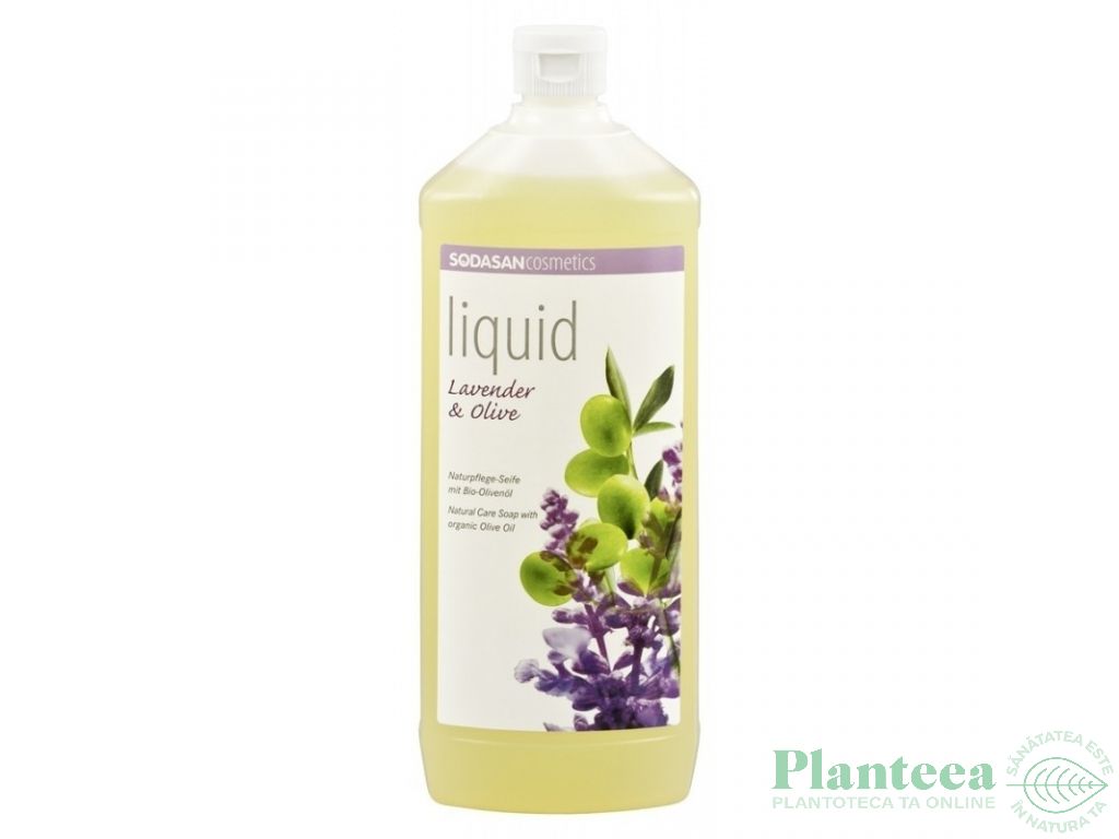 Sapun lichid lavanda masline 1L - SODASAN