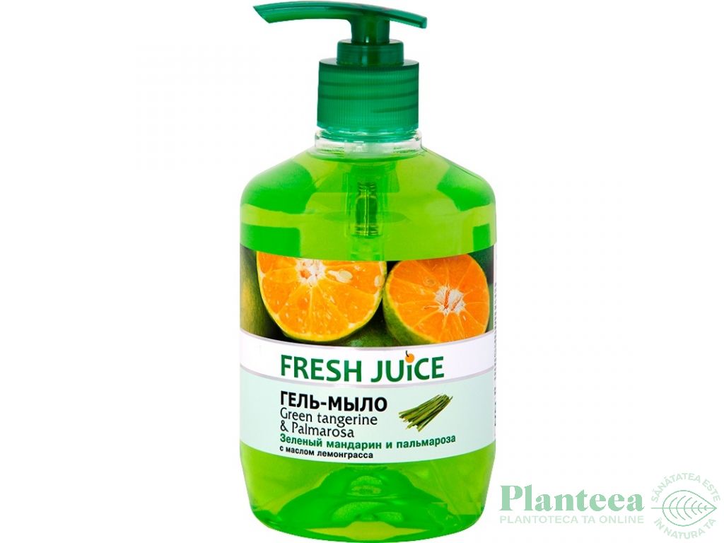 Sapun lichid portocal verde lemongrass 460ml - FRESH JUICE